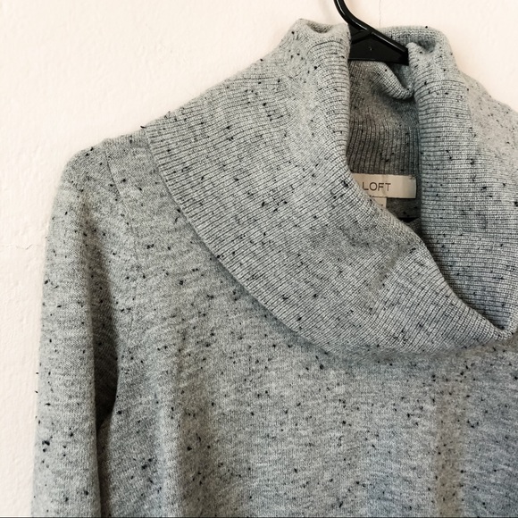 LOFT Lightweight Cowlneck Sweater - Picture 3 of 5